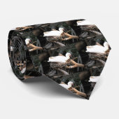 Cravate Nesting Spoonbill mode oiseaux (Roulé)