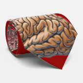 Cravate Neurologue "cravate d'art du cerveau" pour les (Roulé)