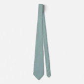 Cravate Neurons minimalistes sur le vert foncé (Devant)