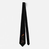 Cravate Neuroscience, neuron, science (Devant)