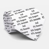 Cravate Névrosé 45 impressionnant et 5 chirurgien de 50 (Roulé)