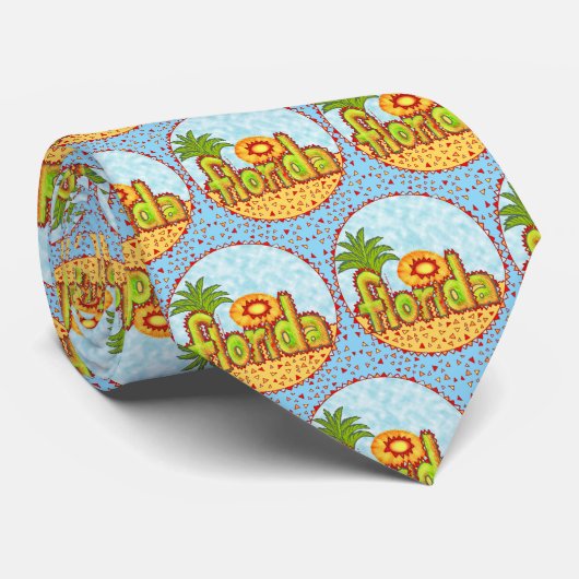Cravate New Florida Sun (Roulé)