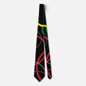 Cravate New Wave Rock Color Neck Tie (Devant)