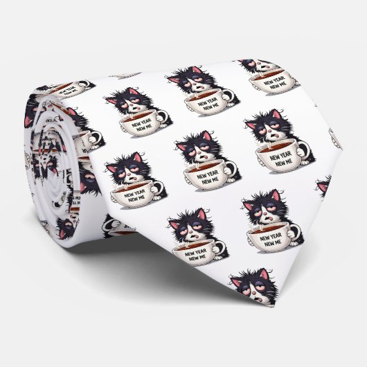 Cravate new year, new me (Roulé)