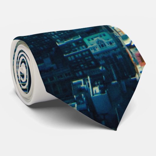 Cravate New York - Manhattan (Roulé)