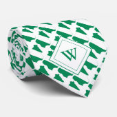 Cravate NIGERIA Écriture chrétienne Monogramme (Roulé)