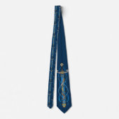 Cravate Night Sky Sword (Dos)