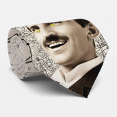 Cravate Nikola Tesla - 369 Key for the Universe (Roulé)
