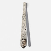 Cravate Nikola Tesla - Smiling - 369 Key for the Universe (Devant)