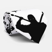 Cravate Ninja de tricot (Roulé)