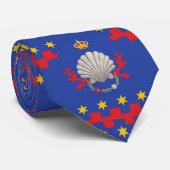 Cravate Nobile Contrada del Nicchio (Coquillage) (Roulé)