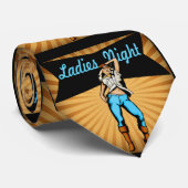 Cravate Nocktie cowgirl occidentale LAdies Nuit (Roulé)