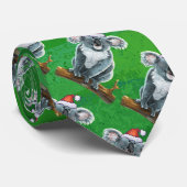 Cravate Noël à l'ours de Koala (Roulé)