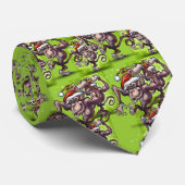 Cravate Noël au chimpanzé (Roulé)