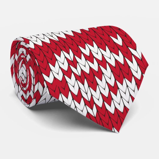 Cravate Noël confit (Roulé)