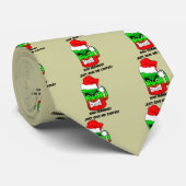 Cravate Noël de charlatan de bah (Roulé)