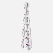 Cravate noël de football (Dos)