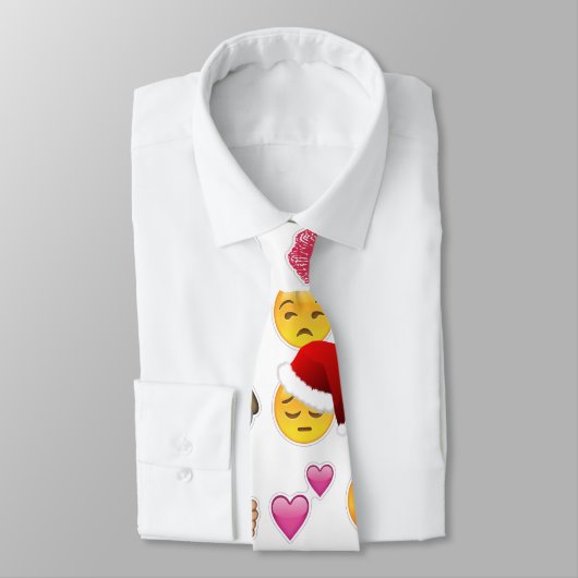 Cravate noël emojis (Attaché)