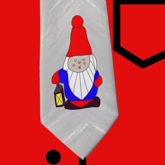 Cravate Noël Gnome sur le bureau Grey Arrière - plan Crava