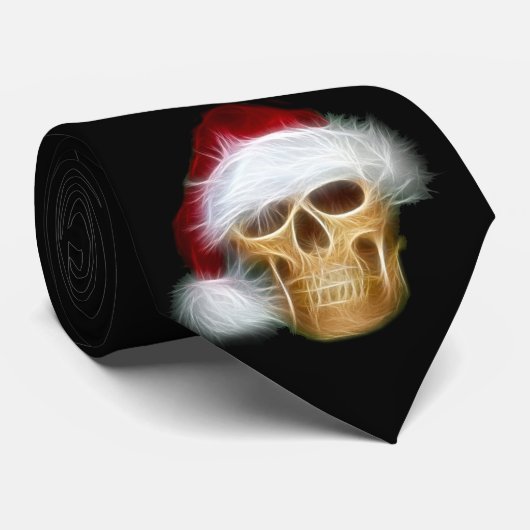 Cravate Noël Macabre (Roulé)