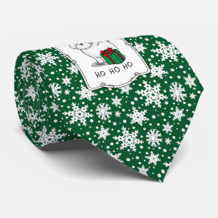 Cravate Noël Père Noël Bichon Frise Chien mignonne