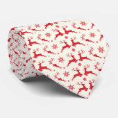Cravate Noël Red Reindeer (Roulé)