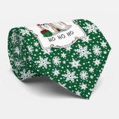 Cravate Noël Santa Hat Chih Tzu (blanc tan) Chien mignonne (Roulé)