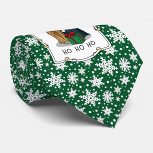 Cravate Noël Santa Hat Yorkshire Terrier Yorkie Cute
