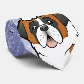 Cravate Noël St Bernard (Roulé)