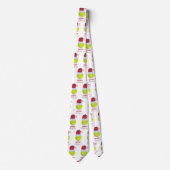 Cravate Noël Tennis Sports Ball (Devant)