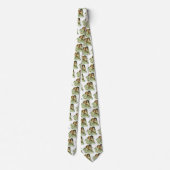 Cravate Noël Vintage, Anges Victoriens Musique Violon (Dos)