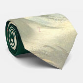 Cravate Noël Vintage, Jolly Retro 50's Père Noël (Roulé)