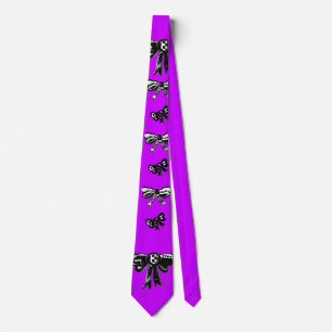 Cravate Nœud à Rubans Sucré (Pop Fuschia)