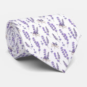 Cravate Nœud de cou lavande violet (Roulé)