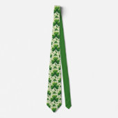 Cravate Nœud de la Saint-Patrick Pas votre trèfle moyen (Devant)