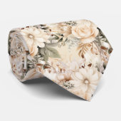 Cravate Nœud papillon de gentleman | Nœud papillon floral (Roulé)