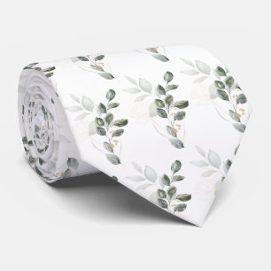 Cravate Nœud papillon de mariage feuillu