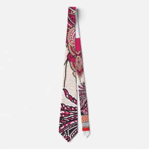 Cravate Noeud papillon personnalisé   Style à motif paisle