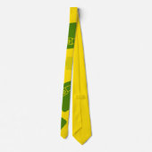 Cravate Nœud papillon Saint-Patrick Chapeau de Lutin Jaune (Dos)