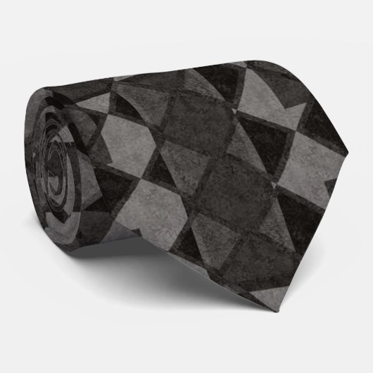 Cravate Noir (Roulé)