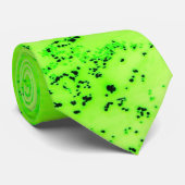 Cravate Noir de chaux (Roulé)