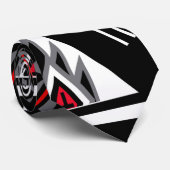 Cravate Noir de médecine d'ours (Roulé)