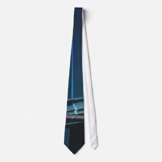 Cravate Noir et bleu