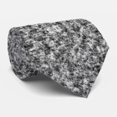 Cravate Noir-Gris Embossé (Roulé)