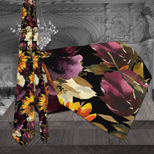 Cravate noir Mariage Sun & Wine