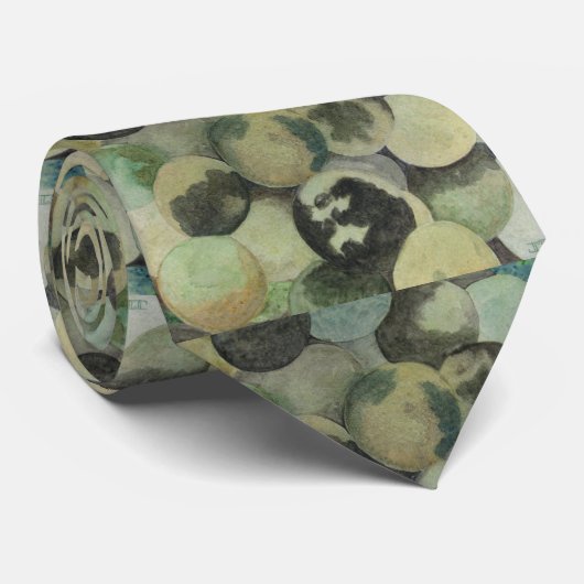 Cravate Noir Noix (Roulé)