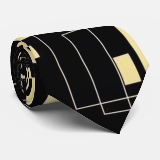 cravate noire dans le résumé (Roulé)