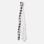 Cravate noire de base-ball (Dos)