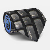 Cravate noire de clavier ! (Roulé)
