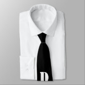 Cravate noire de PAPA (Attaché)